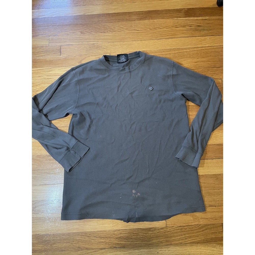 Southpole Vtg Grey Long Sleeve Vtg Thermal 2000s Urban Hip Hop Size Medium LS